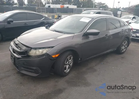 2017 Honda Civic Lx из США, поврежденный, VIN 2HGFC2F57HH518017